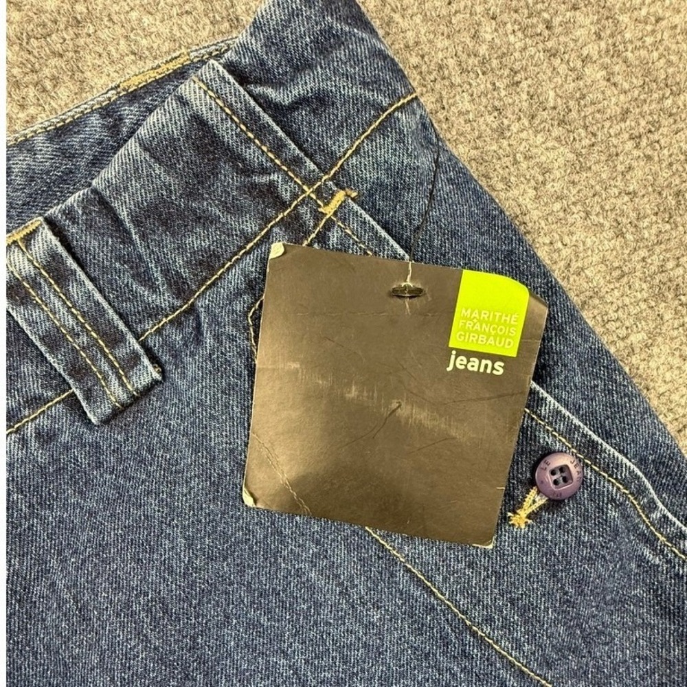 Vintage Marithe Francois Girbaud Clean Shuttle Jeans Mens 42M Wide Leg Baggy NWT - Picture 6 of 10